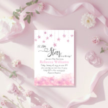 Twinkle Twinkle Little Star Rosa Mädchen Baby-Part
