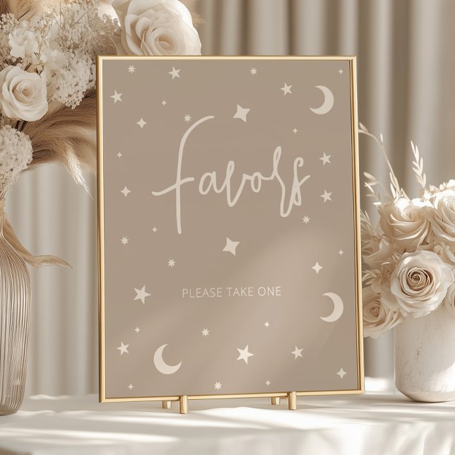 Twinkle Twinkle Little Star Shower Favors Poster (Von Creator hochgeladen)