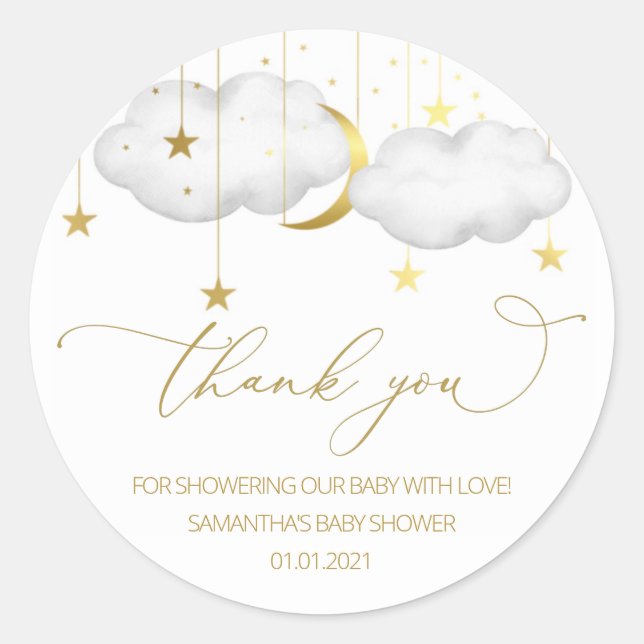 Twinkle Twinkle Little Star Stickers (Vorderseite)