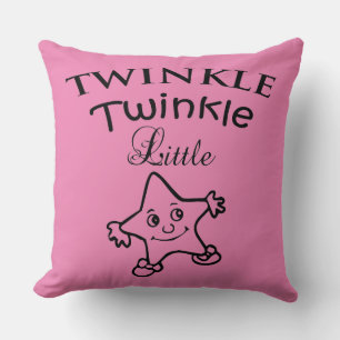 Twinkle Twinkle Little Star Throw Kissen, Kinderzi Kissen