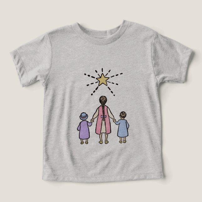 Twinkle Twinkle Little Star Vintag Kinderzimmer Rh (Design Vorderseite)