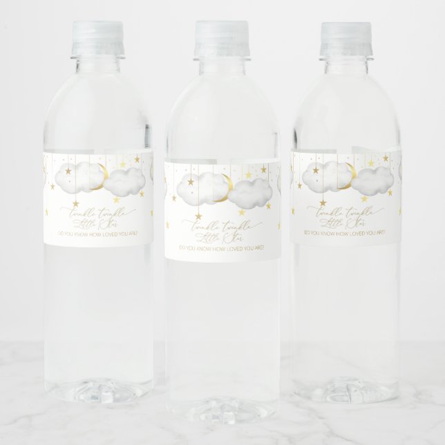 Twinkle Twinkle Little Star Water Bottle Labels (Flaschen)