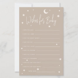 Twinkle Twinkle Little Star Wishes For Baby Flayer