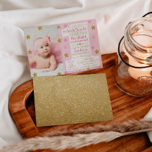 Twinkle Twinkle Little Star zum Geburtstag Einladu