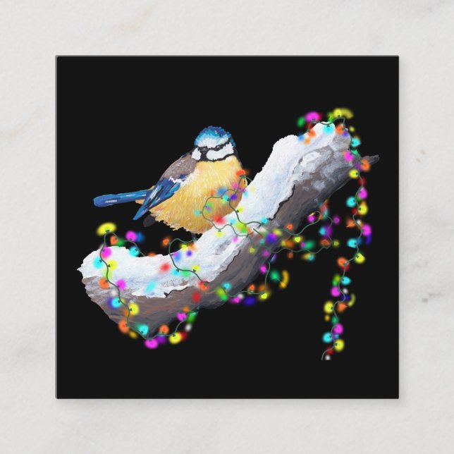 Twinkle Twinkle Little Tit Begleitkarte (Vorderseite)