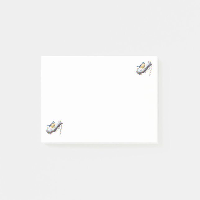 Twinkle Twinkle Little Tit Post-it Klebezettel (Vorderseite)
