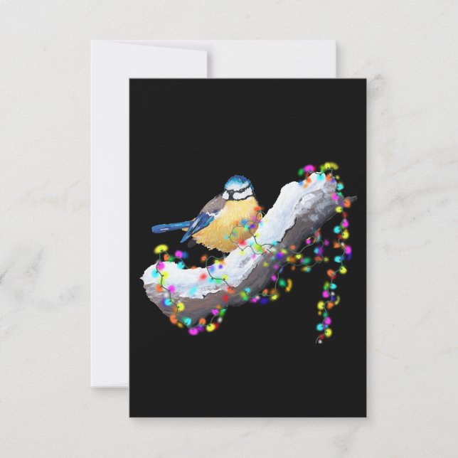 Twinkle Twinkle Little Tit RSVP Karte (Vorderseite)