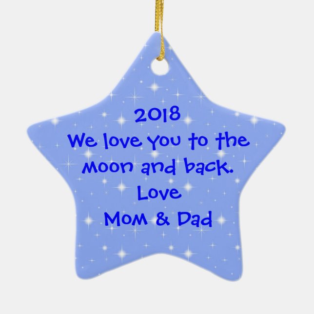 Twinkle Twinkle Ornament (Hinten)