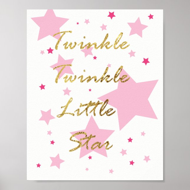 Twinkle Twinkle Poster (Vorne)