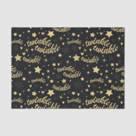 Twinkle Twinkle Seamless Pattern Seidenpapier