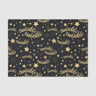 Twinkle Twinkle Seamless Pattern Seidenpapier