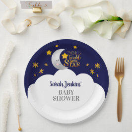 Twinkle Twinkle Star Baby Dusche Pappteller