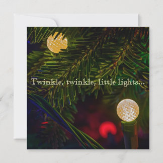 Twinkle, Twinkle Weihnachtskarte Feiertagskarte