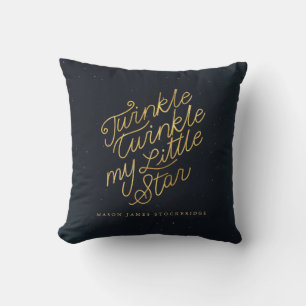 Twinkle winken meinen kleinen Stern Kissen