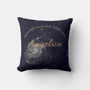 Twinkle winzige kleine Sterne Personalisiertes Pol Kissen