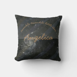 Twinkle winzige kleine Sterne Personalisiertes Pol Kissen