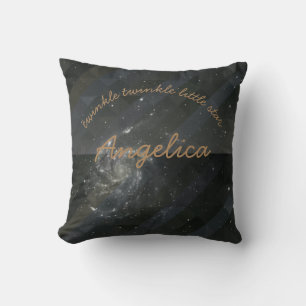 Twinkle winzige kleine Sterne Personalisiertes Pol Kissen
