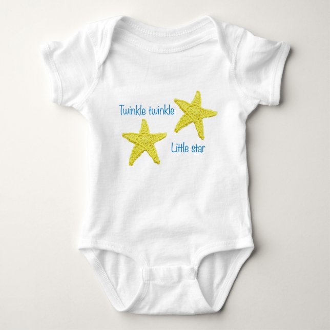 Twinkle winziger Stern Baby Strampler (Vorderseite)