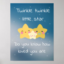 Twinkle winziger Stern | Poster
