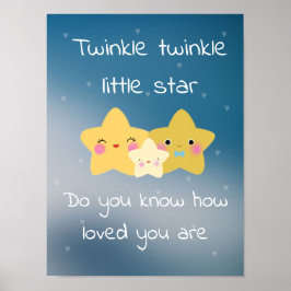 Twinkle winziger Stern | Poster