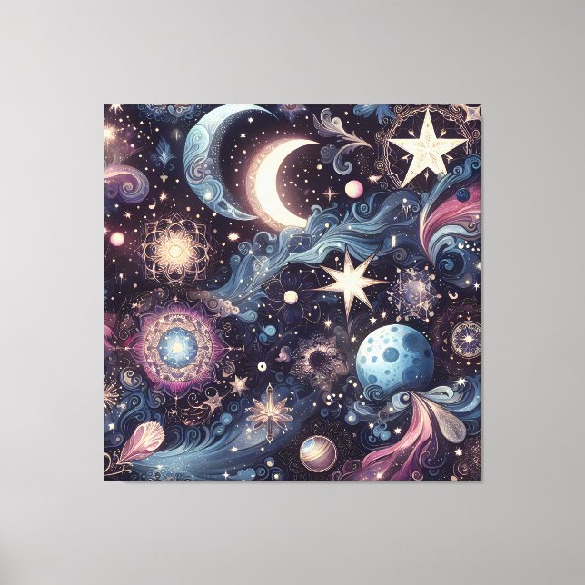 Twinkling Stardust Leinwanddruck (Vorderseite)
