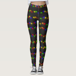 Twinkling Weihnachtslicht Leggings