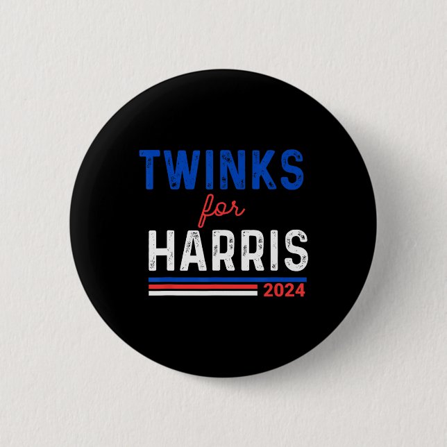 Twinks für Kamala Harris Button (Vorderseite)