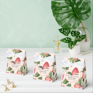 TWINS Berry Sweet Strawberry Baby Dusche Geschenkschachtel