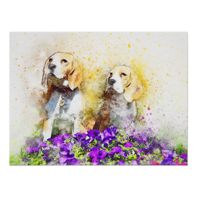 Twins Dogs Poster (Vorderseite)
