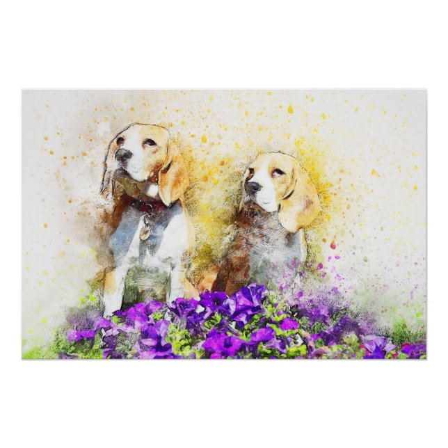 Twins Dogs Poster (Vorderseite)