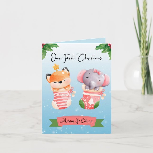 Twins erste Weihnachten (Vorderseite)