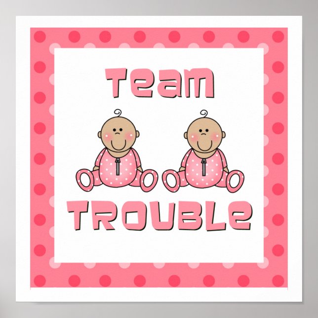 Twins Girls Poster (Vorne)