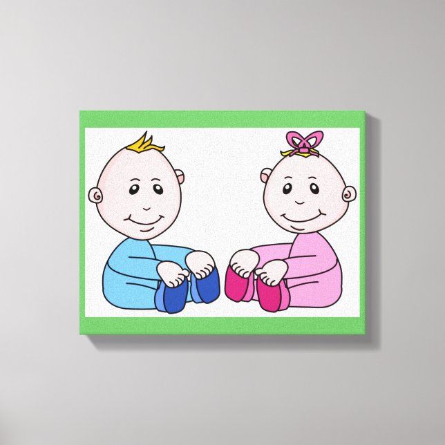 TWINS LEINWANDDRUCK (Vorderseite)