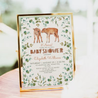 Twins Niedlich Baby Bison Boy Baby Dusche