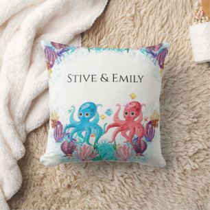 Twins Ocean Farbige Baby-Oktopus-Wurfkissen Kissen