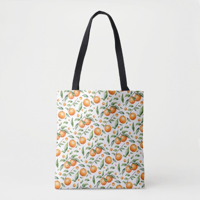 Twins Orange Baby Duschturm Tag Tasche (Vorderseite)
