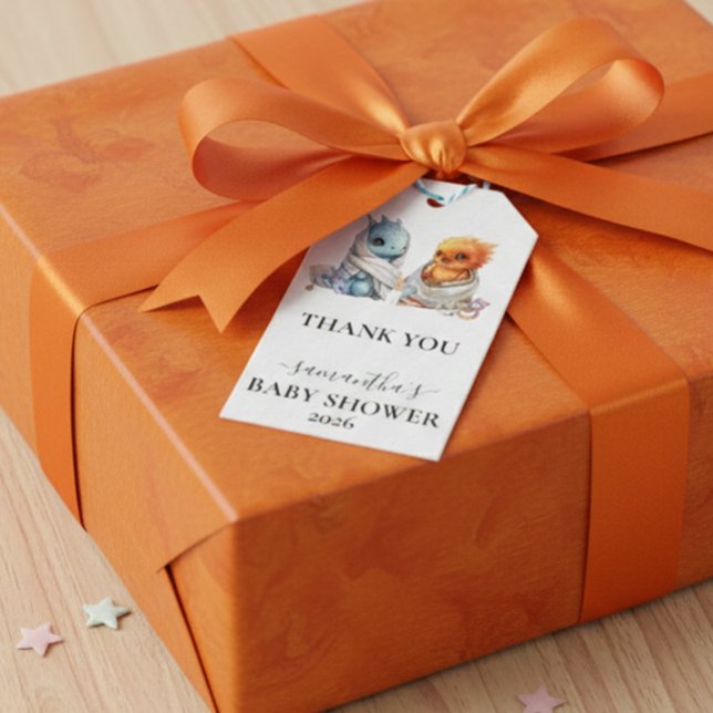 Twins Phoenix Dragon Fantasy Magie Geschenkanhänger (Von Creator hochgeladen)