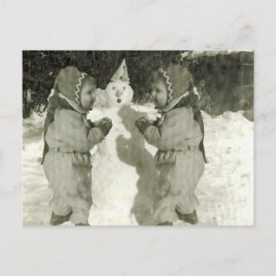 Twins Postcard Postkarte