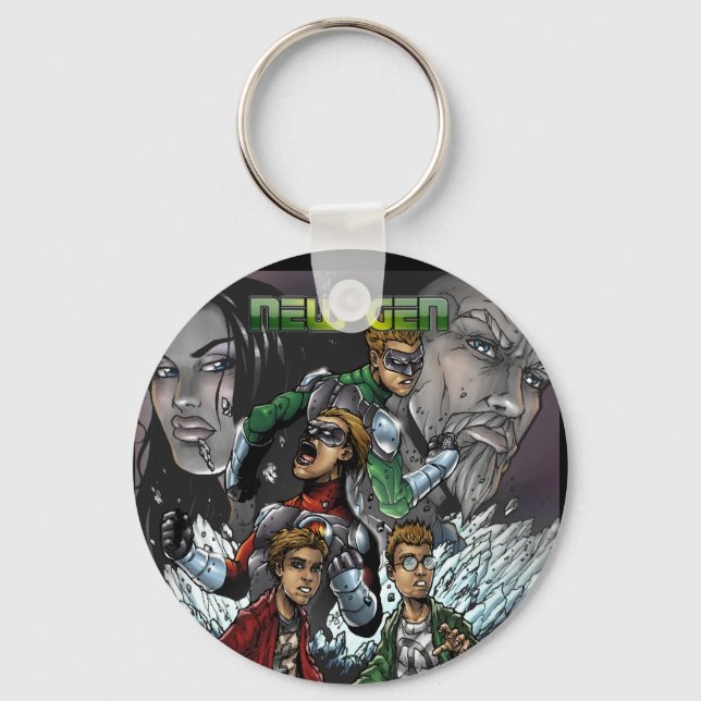 "Twins" Schlüsselkette Schlüsselanhänger (Vorderseite)