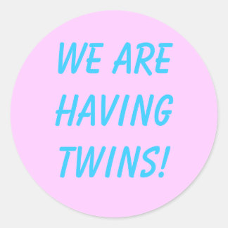 Twins Sticker