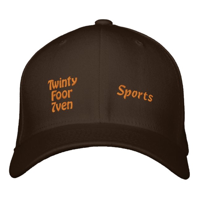 Twinty Foor 7ven - Sport Bestickte Kappe (Vorderseite)
