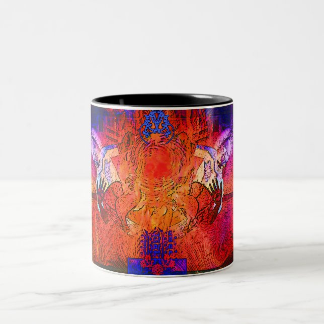 twinvamp zweifarbige tasse (Mittel)