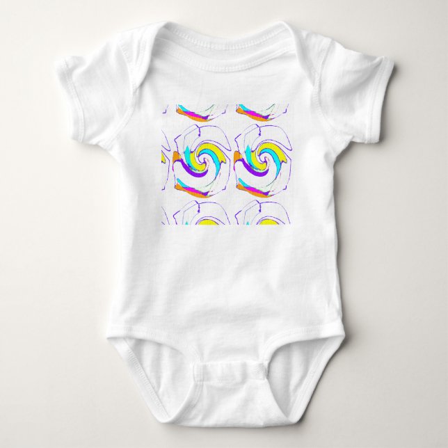 Twirl Baby Strampler (Vorderseite)