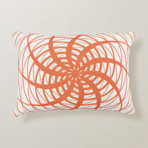 Twirl Orange Dekokissen