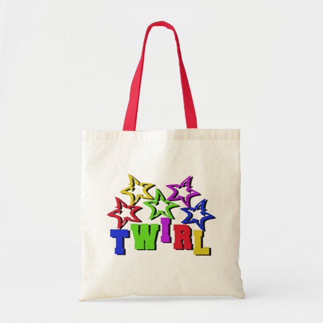 Twirl Stars Tragetasche (Vorne)