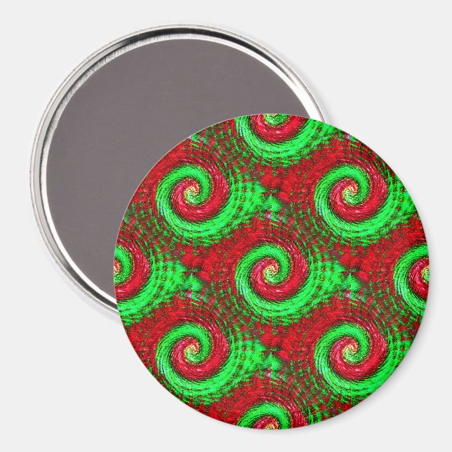 Twirlin Weihnachten ..... Magnet (Vorderseite/Rückseite)
