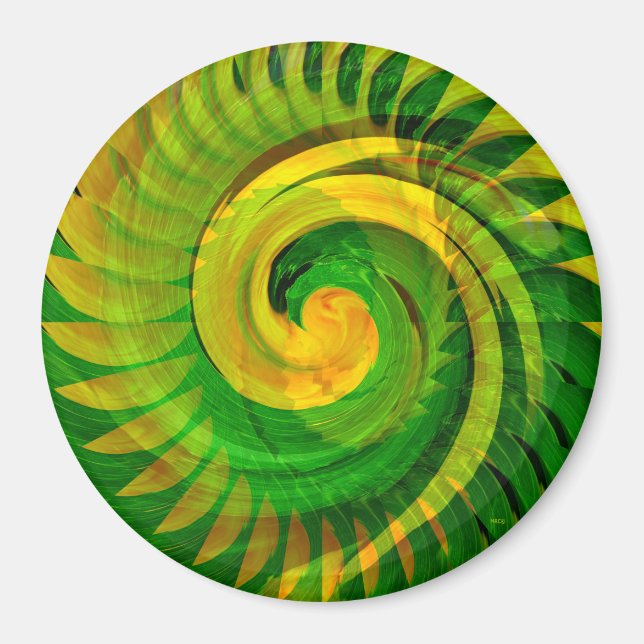 Twirling Bloom.... Magnet (Vorne)