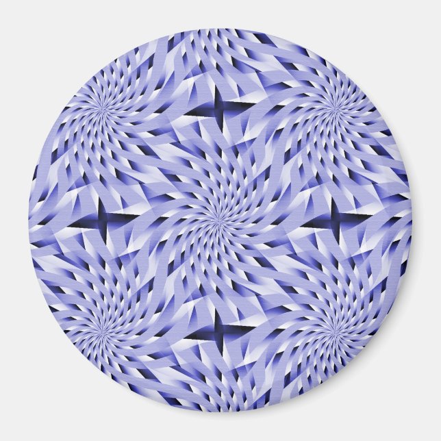 Twirls en Bleu...... Magnet (Vorne)