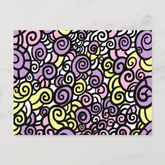 Twirls Postkarte