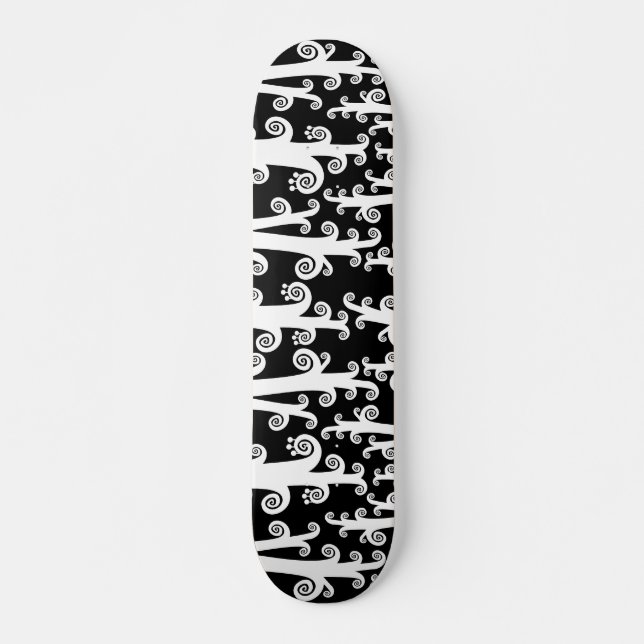 Twirly Stalks Skateboard (Vorne)